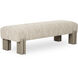 Priya Beige Bench